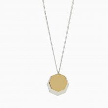 Double octagon Necklace