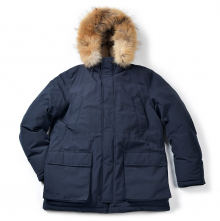 BESLOW STANDARD 16FW SLOW HEAVY PARKA NAVY