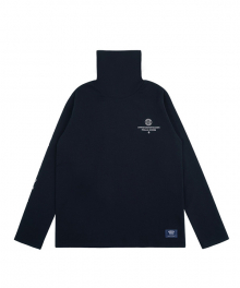 DC6F DSC HIGHNECK TEE (navy)