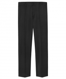 M#1109 f/w slim tapered fit slacks (black)