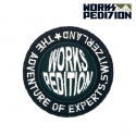웍스페디션(WORKS PEDITION) 누지 와펜/패치 서클 그린 7cm
