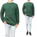 Simple Cable Knit (Green)