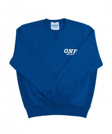 [O.N.E.S] SWEAT SHIRTS (BLUE) - 기모