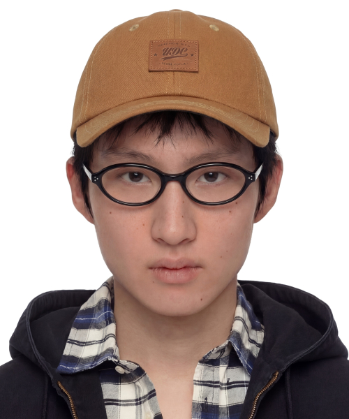 언더컨트롤(undercontrol) 코튼 로고 볼캡 LEATHER UDC / AUTHENTIC B B / DESERT MUD