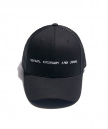 DEFAULT WIDTH CAP(Black)