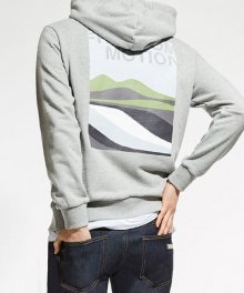 Lettering Image Graphic Hoodie_MGY (PWOE1HDR12M0C6)