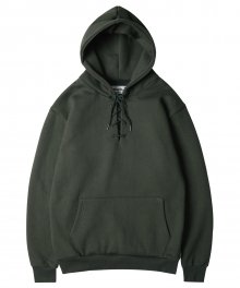 M#1117 string terry hoodie (khaki)