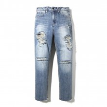RAY WIDE DESTROYED JEANS (IK1HSMD171A)
