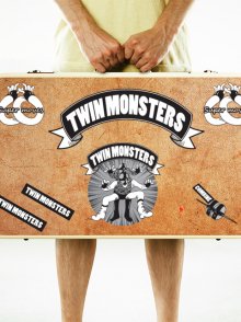 [템트리]아트스티커 Twin Monsters