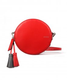 CIRCLE-cross bag [ORANGE RED]