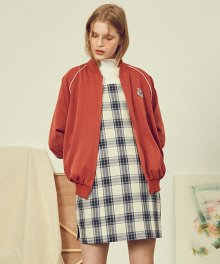 [UNISEX] 파이핑 블루종 [아이보리/카멜/스카이블루]