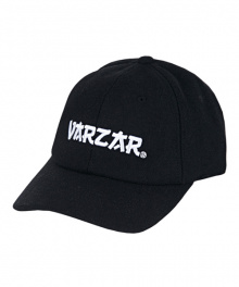 Varzar 3D logo wool ballcap black