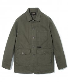 17ss cotton coverall jacket khaki