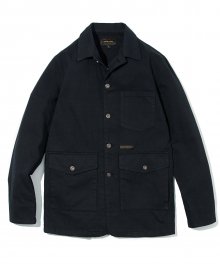 17ss cotton coverall jacket black