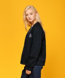 MG7S ELLE RAGLAN CARDIGAN (NAVY)