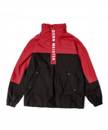 USF HALF ZIP ELEMENT JACKET RED