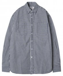 M#1232 basic form 2 pocket shirt (gingham)