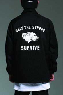 SURVIVE coach jacket black