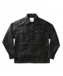 Norfolk Jungle Cloth CPO Jacket Black