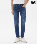 1709 simple embroidery jeans / 슬림핏