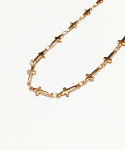섹스토(SEXTO) [써지컬스틸]F-TYPE-001 necklace ROSE GOLD