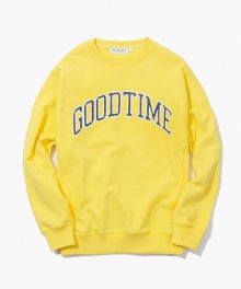 Goodtime College Crewneck - Yellow
