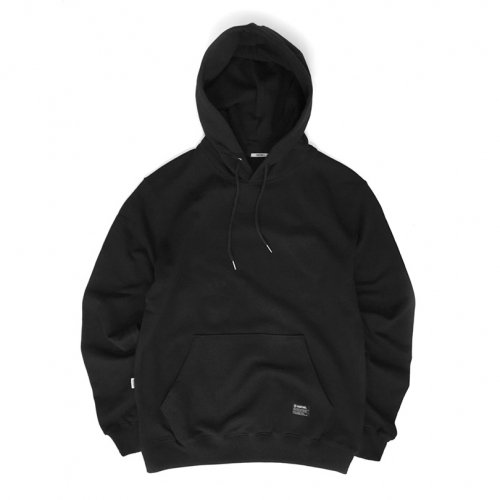 한량(HANRYANG) [한량] HANRYANG HOODIE HQ BLACK 쭈리 무지 후드티 후디 - 64,800 | 무신사 스토어