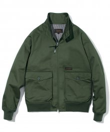 cotton swing jacket forest
