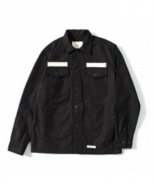 Military Shirts Jacket (Black)