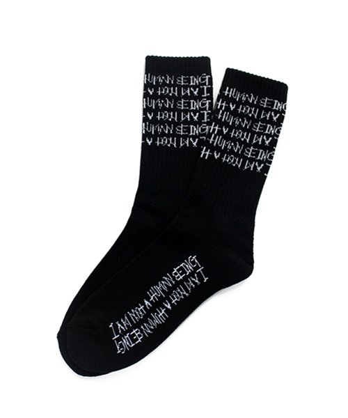 아임낫어휴먼비잉(I AM NOT A HUMAN BEING) Triple Logo Socks... 무신사 아임낫어휴먼비잉(I AM NOT A HUMAN BEING)  Triple Logo Socks... 