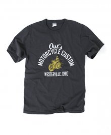 WESTERVILLE MOTORCYCLE TEE[CHARCOAL]