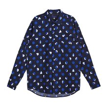 [customellow] [blue label] unique dot pocket shirts_CQSAM17471NYX