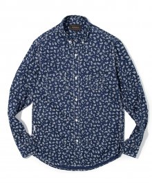 paisley shirts navy