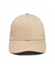 2017 FRONT SOLID BALL CAP (BEIGE) [GC001F13BE]