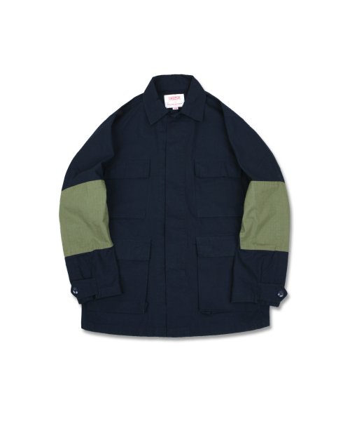 스웰맙(swellmob) 캔버스 비디유 자켓 -네이비-