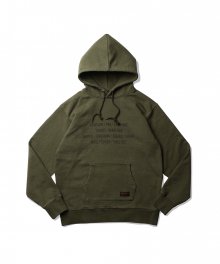 Division Heavy Weight Hood Olive