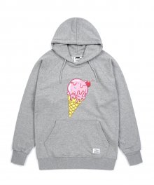 ICE CREAM MEDIUM SWEAT HOODIE GREY