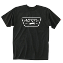 반스(VANS) 풀 패치 숏슬리브 티셔츠 - 블랙 / VN000QN8Y281