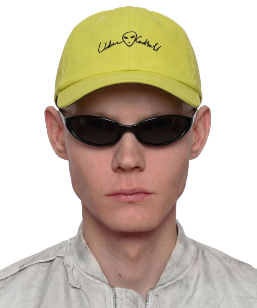 언더컨트롤(undercontrol) 코튼 로고 볼캡 ALIEN PLANET / CLASSIC B B / LIME AGENT