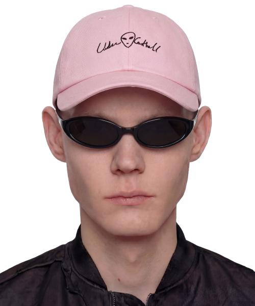 언더컨트롤(undercontrol) 코튼 로고 볼캡 ALIEN PLANET / CLASSIC B B / PINK AGENT