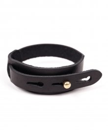 LEATHER BRACELET(black)