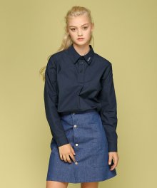 MG7S PLACKET SHIRTS (NAVY)