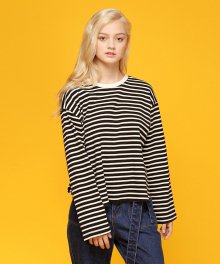 MG7S ROUND STRIPE TEE (BLACK)