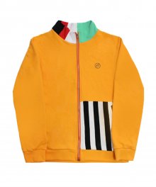 [e by EASY BUSY] Malevich Track Top - Gold