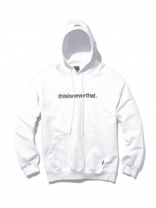 T-Logo Hooded Sweatshirt White