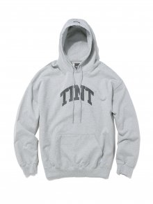 TINT ARC Logo Hooded Sweatshirt Grey