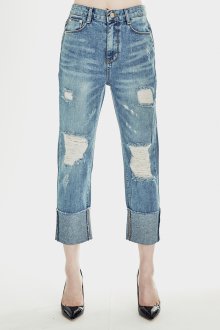 [Amber 9002] Medium Destroyed Jeans