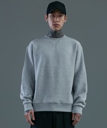 fine heavy cotton sweatshirt [8% melange]