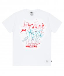 RABBIT T-SHIRTS WHITE