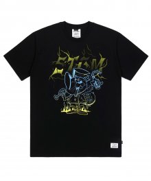 RABBIT T-SHIRTS BLACK